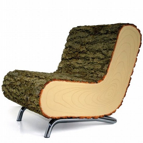 Napi szék: rönkfa