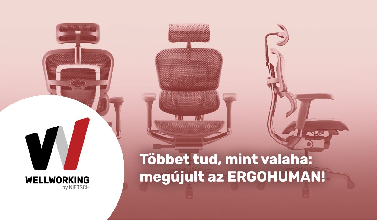 Többet tud, mint valaha: megújult az ERGOHUMAN!