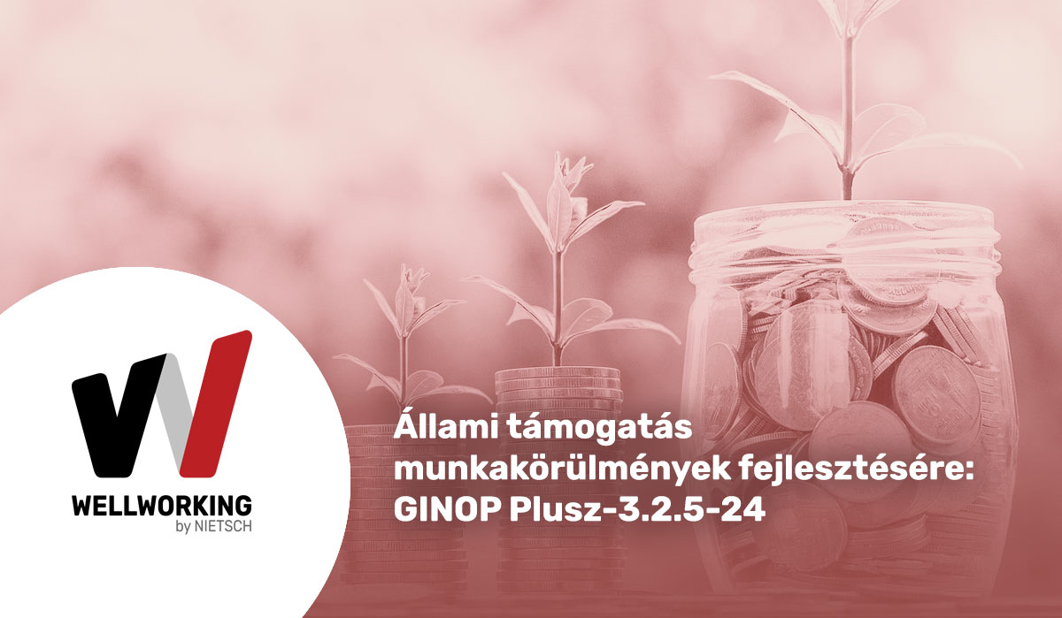 Állami támogatás munkakörülmények fejlesztésére: GINOP Plusz-3.2.5-24