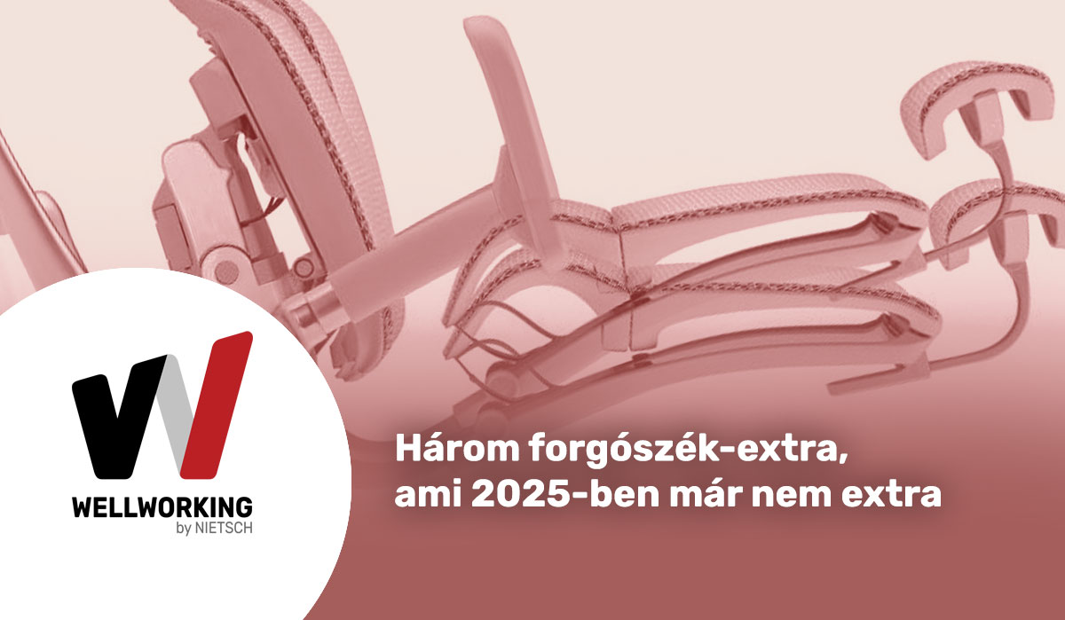 Három forgószék-extra, ami 2025-ben már nem extra