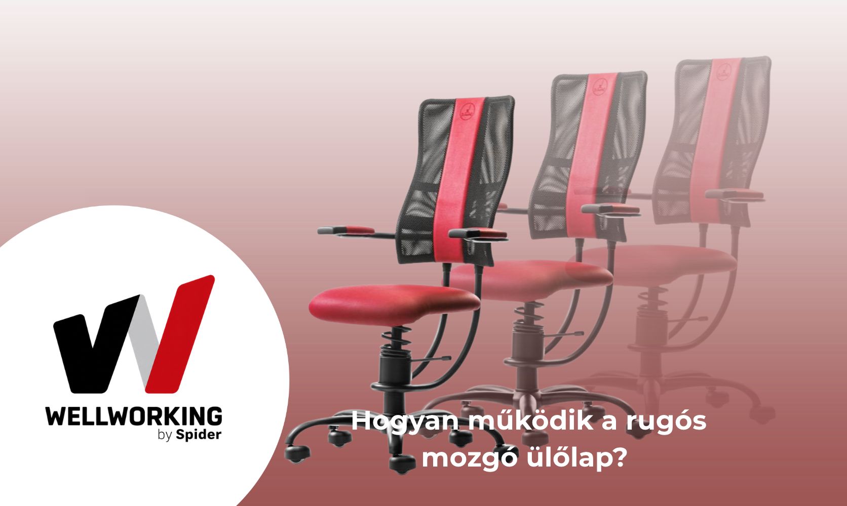 A spinalis szék működése: Így mozog a rugós ülőlap a testtel együtt