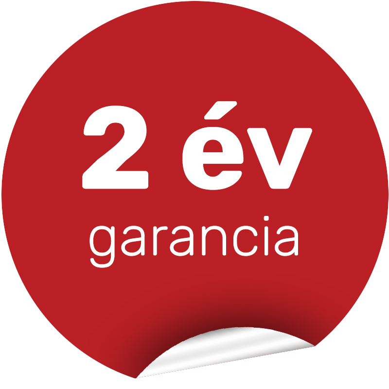 2 év garancia